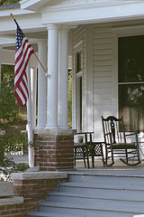porch in Mississippi