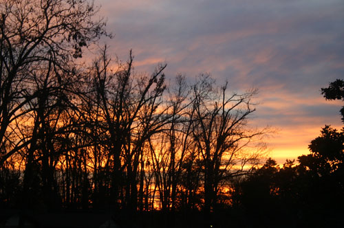 Another December sunset shot.