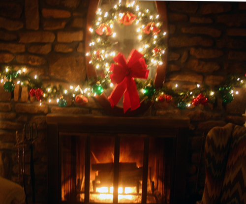 One more shot of the fireplace.