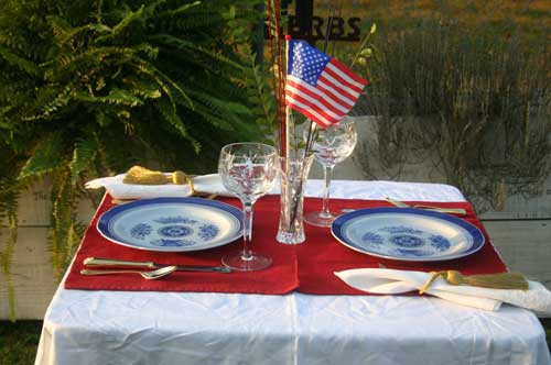 Veteran's Day Table