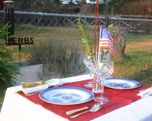 Veteran's Day Table