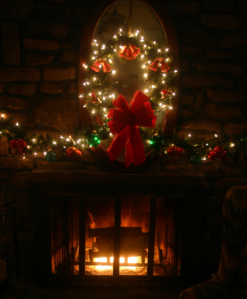 Christi's Christmas Fireplace