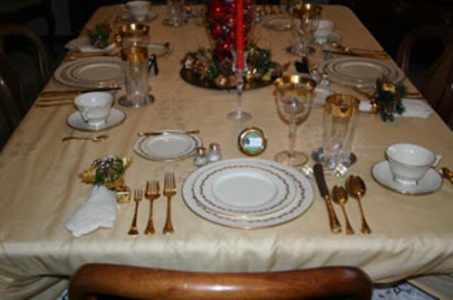 Chrsitmas Tablescape