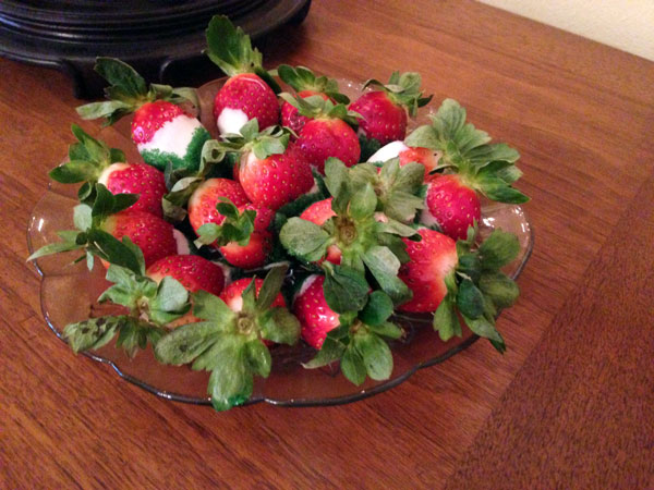 Louisiana Christmas Strawberries